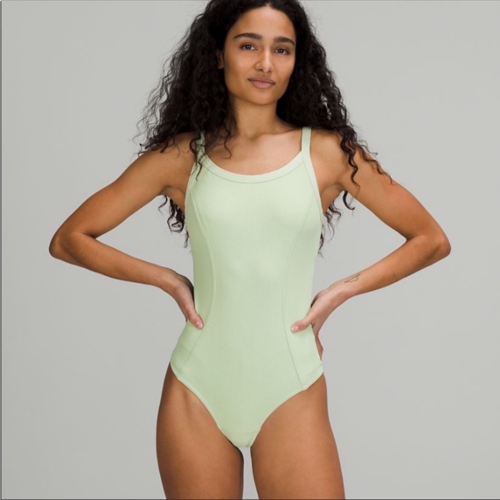 Ribbed Yoga Bodysuit